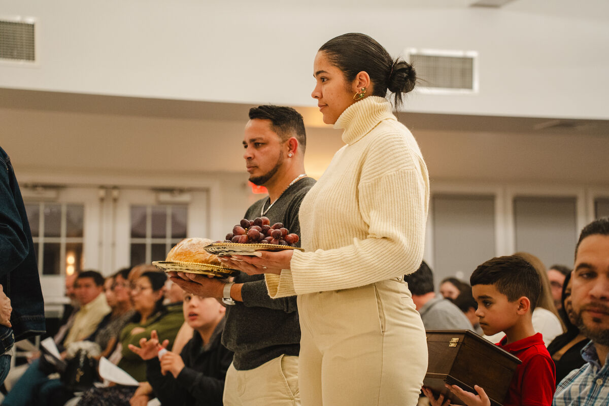 Washing of the feet on Holy Thursday