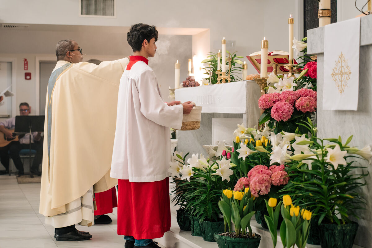 The Easter Vigil - a moment of celebration