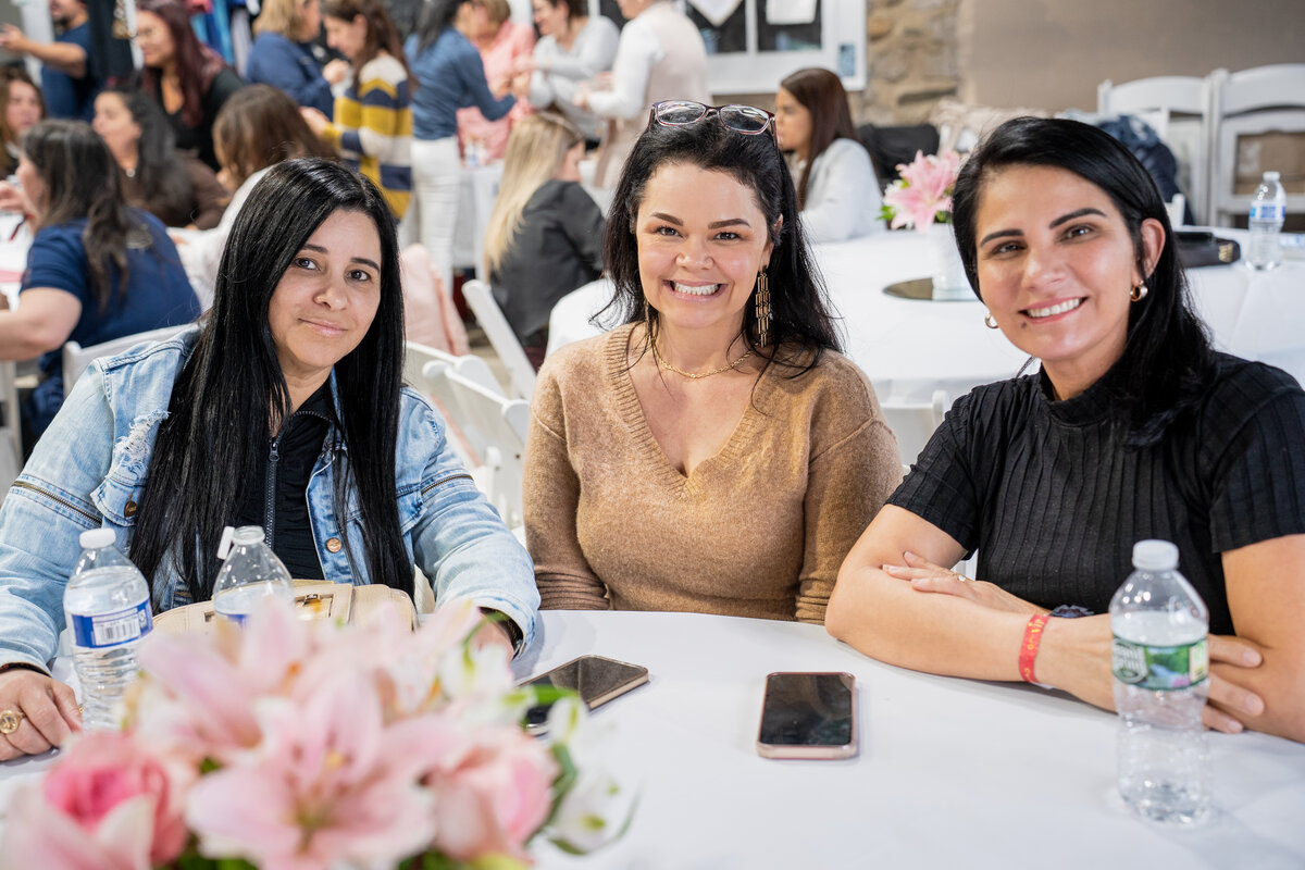 Parishioners at the Women's Conference at Our Lady of Aparecida