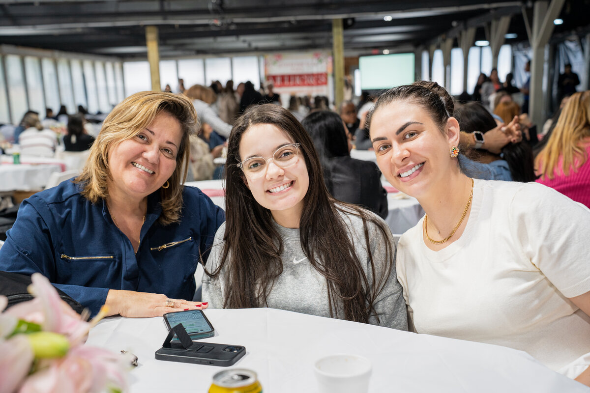 Parishioners at the Women's Conference at Our Lady of Aparecida