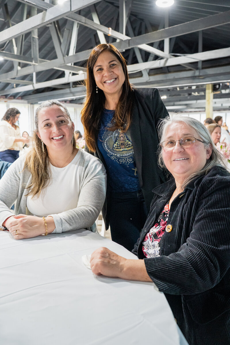 Parishioners at the Women's Conference at Our Lady of Aparecida