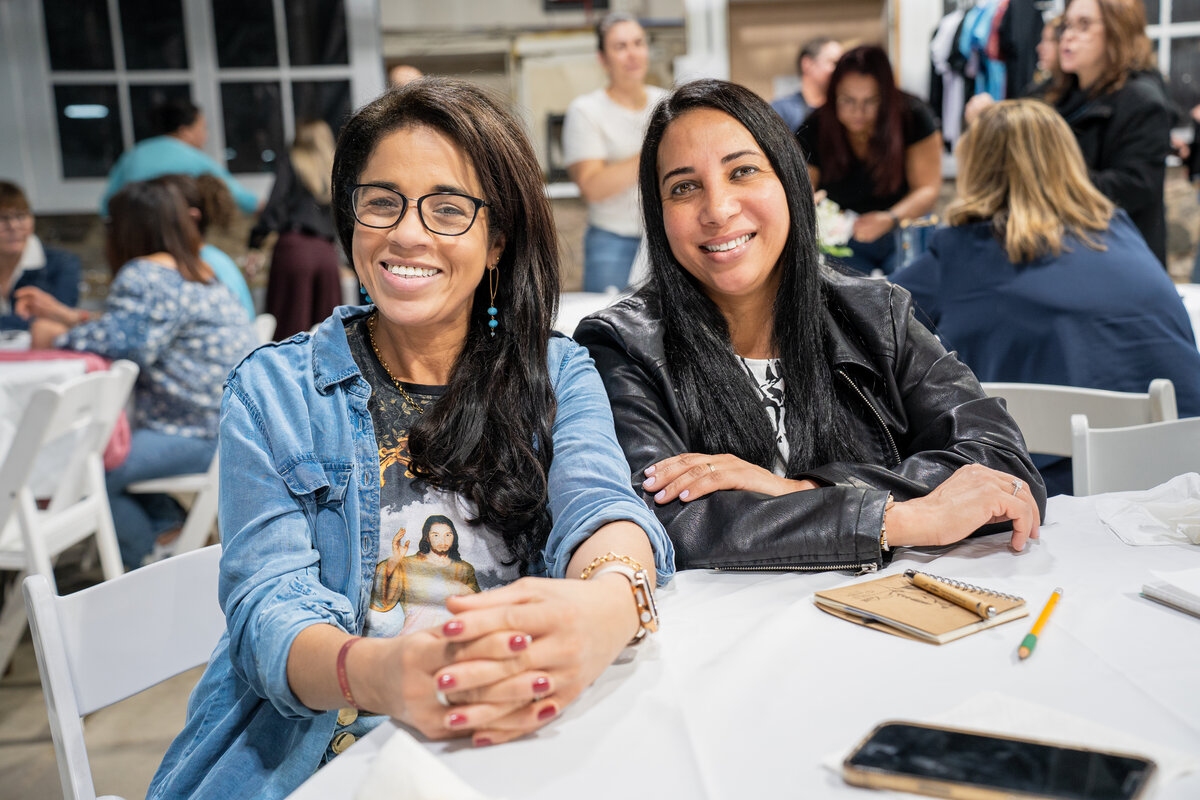 Parishioners at the Women's Conference at Our Lady of Aparecida