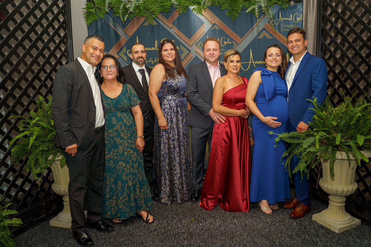 Parishioners at the 2025 Parish Gala at Our Lady of Aparecida