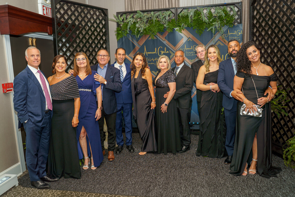 Parishioners at the 2025 Parish Gala at Our Lady of Aparecida