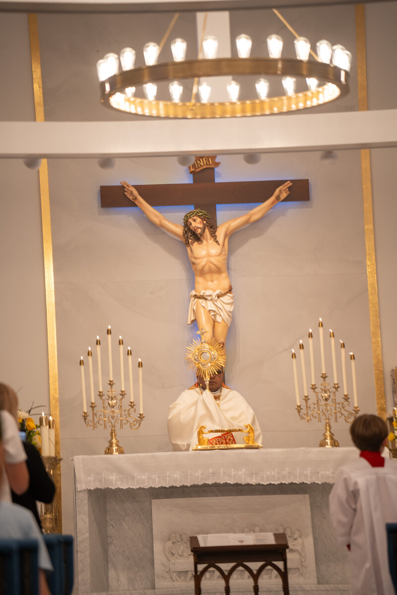 Mass at Our Lady of Aparecida