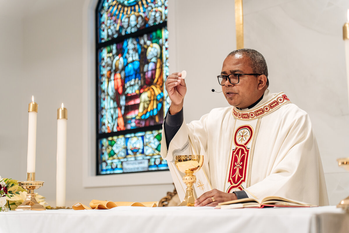 Mass at Our Lady of Aparecida