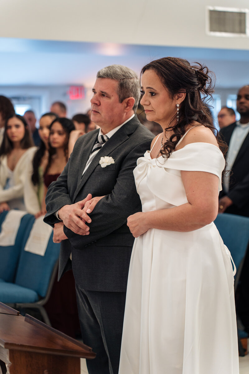 Wedding ceremony at Our Lady of Aparecida